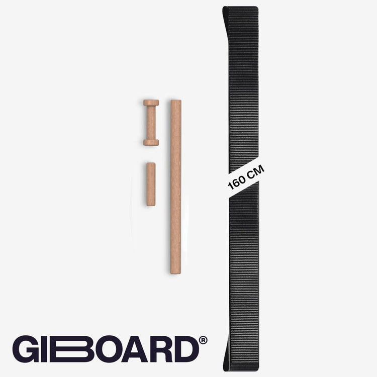 GIBOARD WEBBING - PURE BLACK