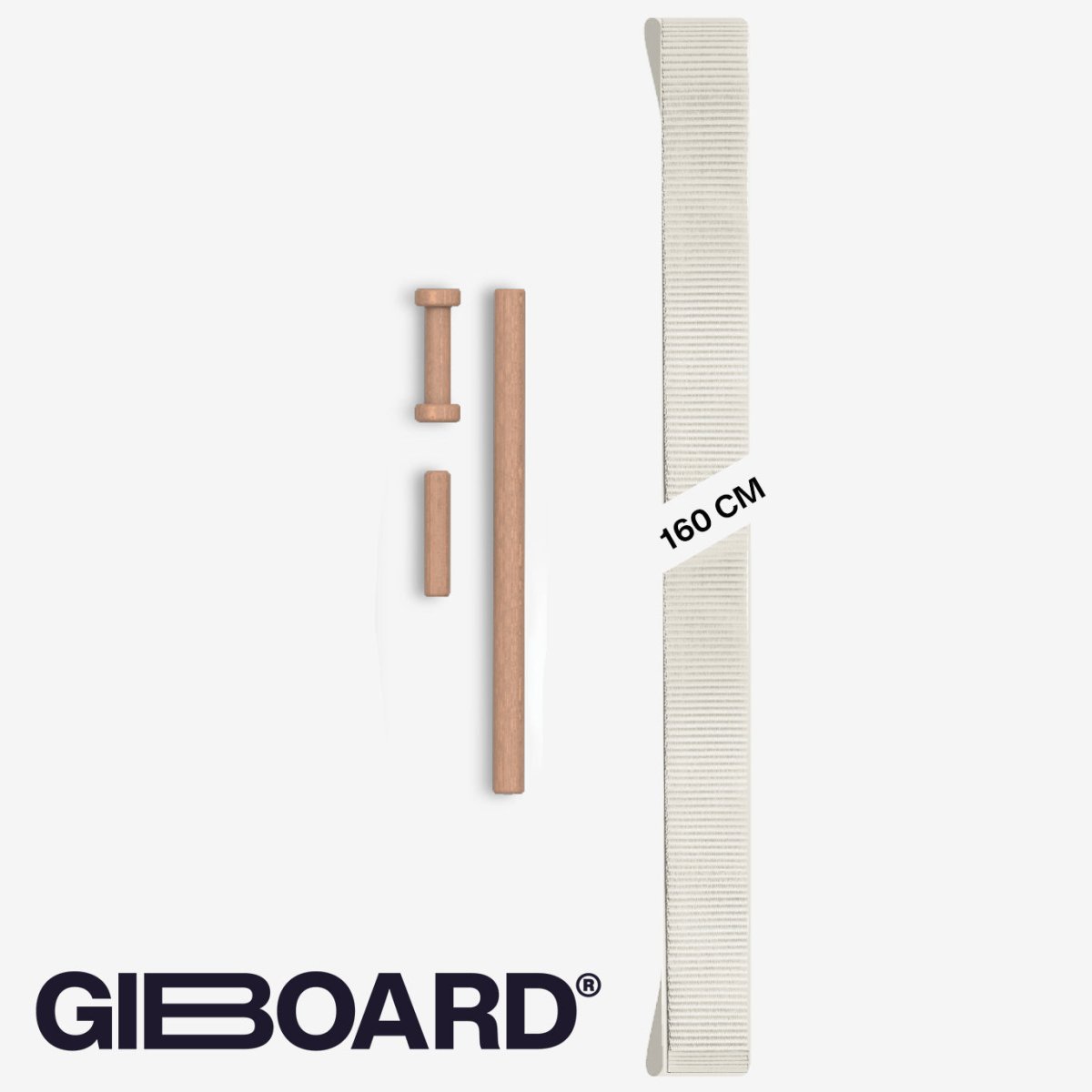 GIBOARD WEBBING - PURE WHITE - Gibbon Slacklinesslackline #gibbonslacklines