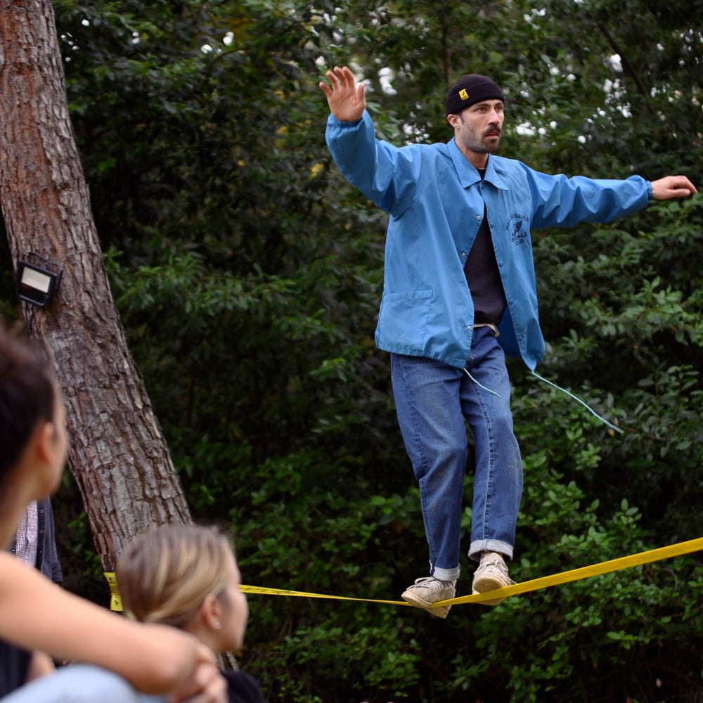 Webbing set - ClassicLine Yellow incl. Corq Pads - Gibbon Slacklines
